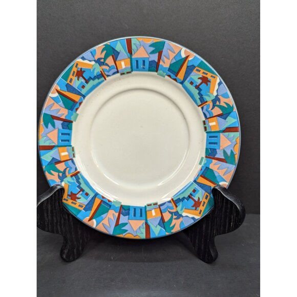 Vintage Sango Morocco 4837 Replacement Pieces 1 Flat Cup and 2 Saucer - Picture 2 of 9